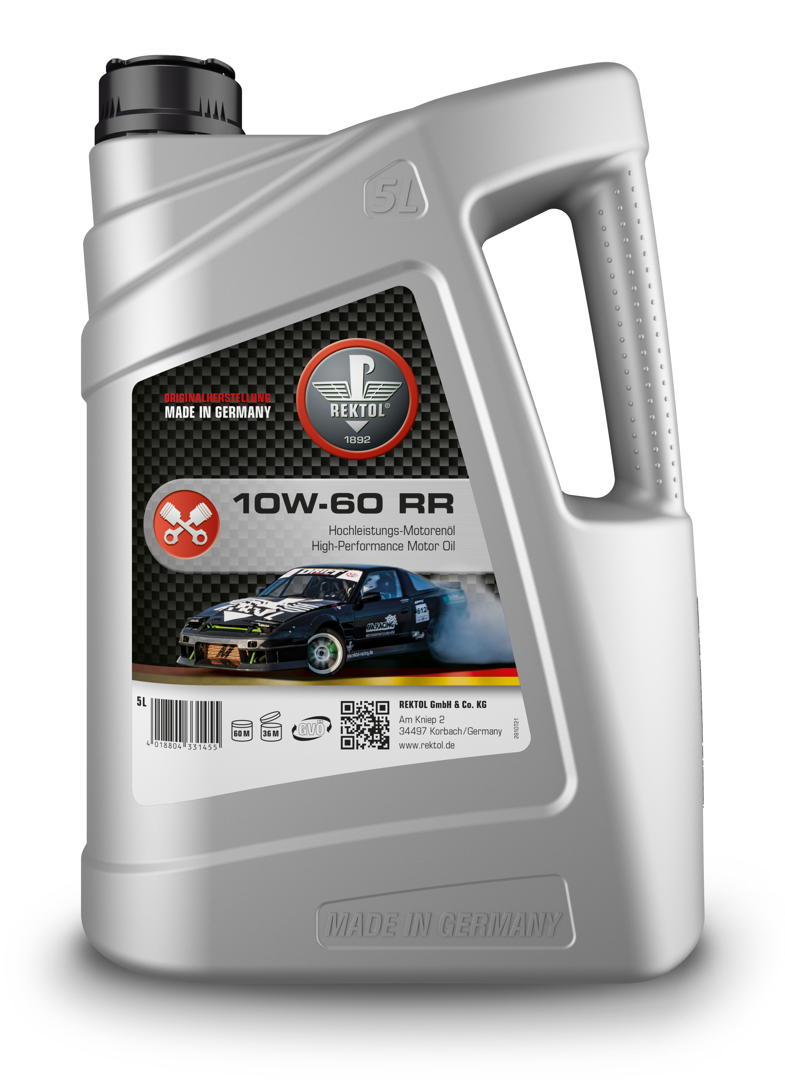 REKTOL RACING RR 10W-60 | 5 Liter